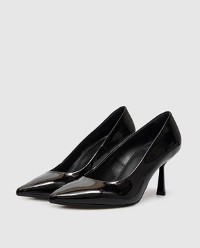 AGL Black patent leather Alla shoes ALLA PUMP
