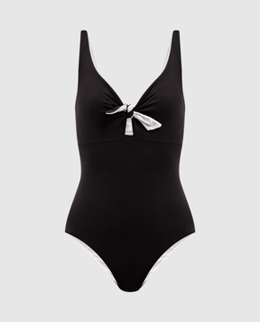 Fisico Black reversible swimsuit CC01MB