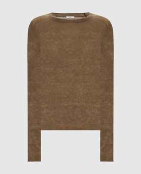JOSEPH Geras brown cashmere jumper JF009900