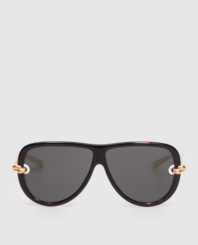 Bottega Veneta Black Knot Sunglasses A002JCVBL80