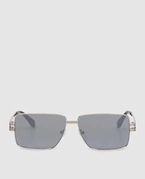Palm Angels Silver sunglasses with monogram logo PA2003727259