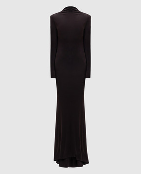 Tom Ford Brown maxi dress ABJ906FAX162