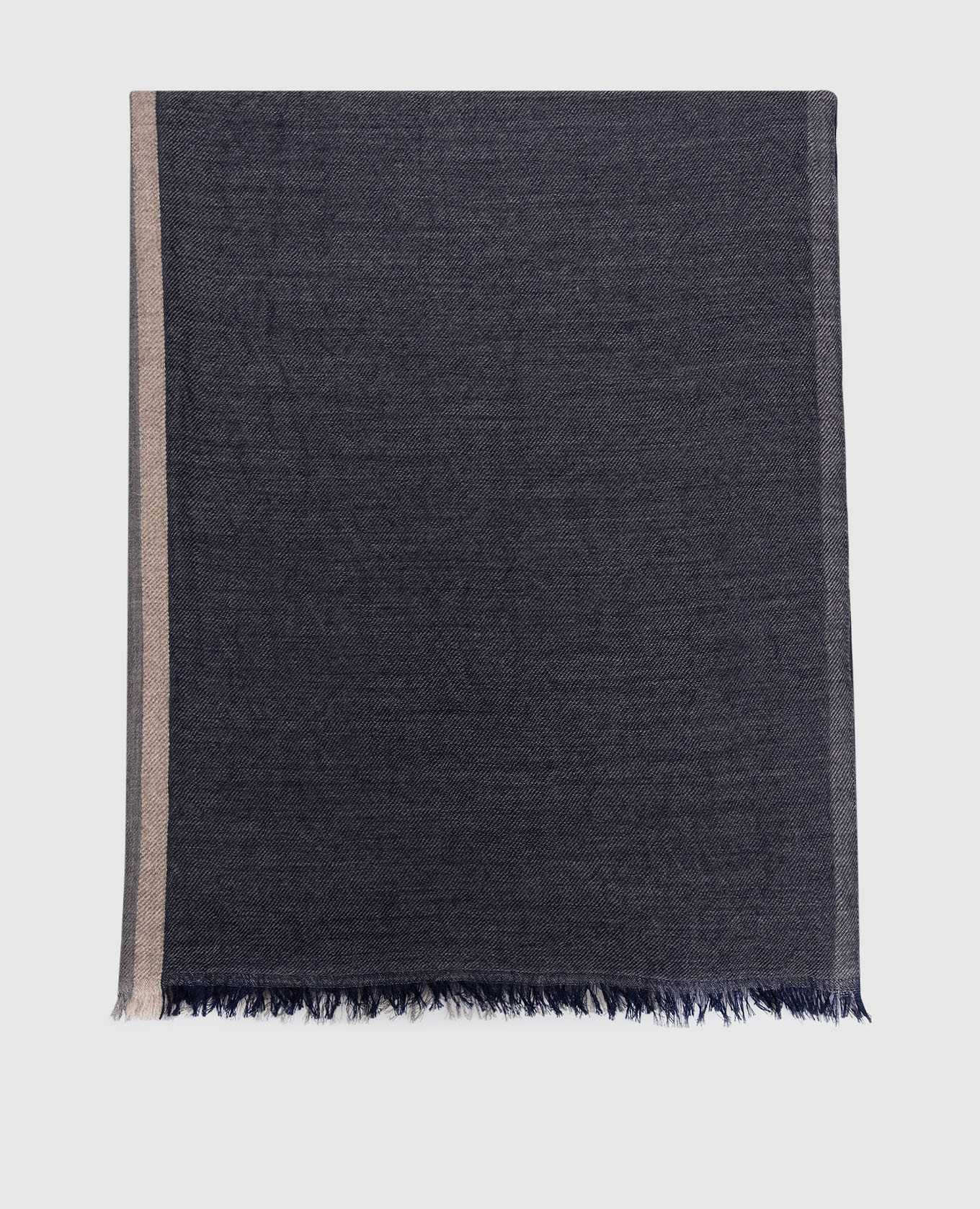 

Blue cashmere and silk scarf Brunello Cucinelli