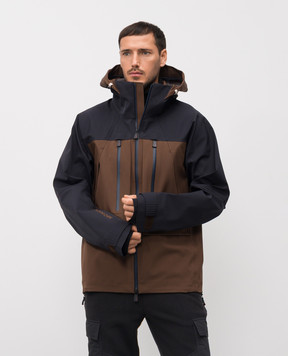 Moncler Grenoble Brown Gunung ski jacket K20971A00005M7200