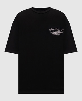AMIRI Black Dreamers Chain Stitch T-shirt AM426JR003