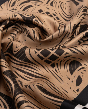 JOSEPH Black Briar Silk Scarf JF009620