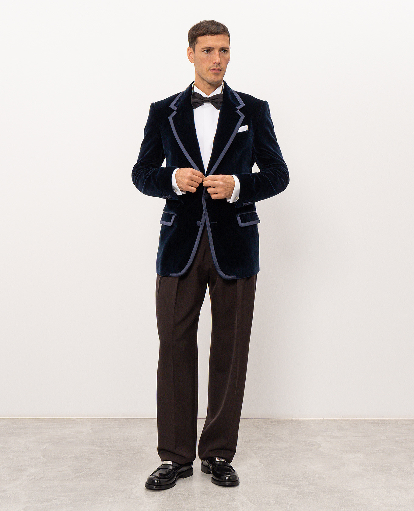 Sicilia blue velvet tuxedo jacket Dolce&Gabbana 2