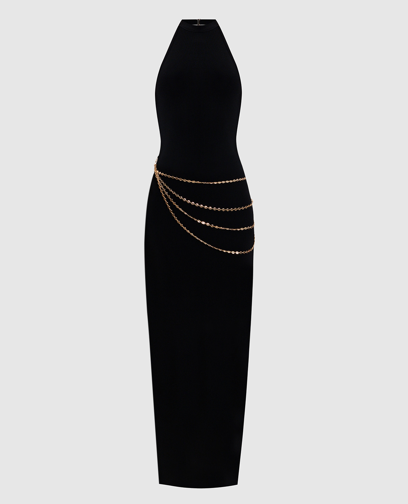 

Black dress SYBIL with chain Herve Leger