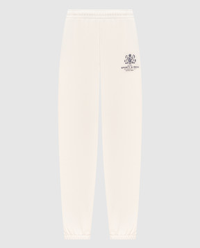 Sporty & Rich SR Hote Ivory Joggers PA08785276WH06