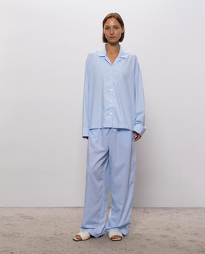 Dore & Rose Blue striped pajamas LONGSLEEVESTRIPEDPJ