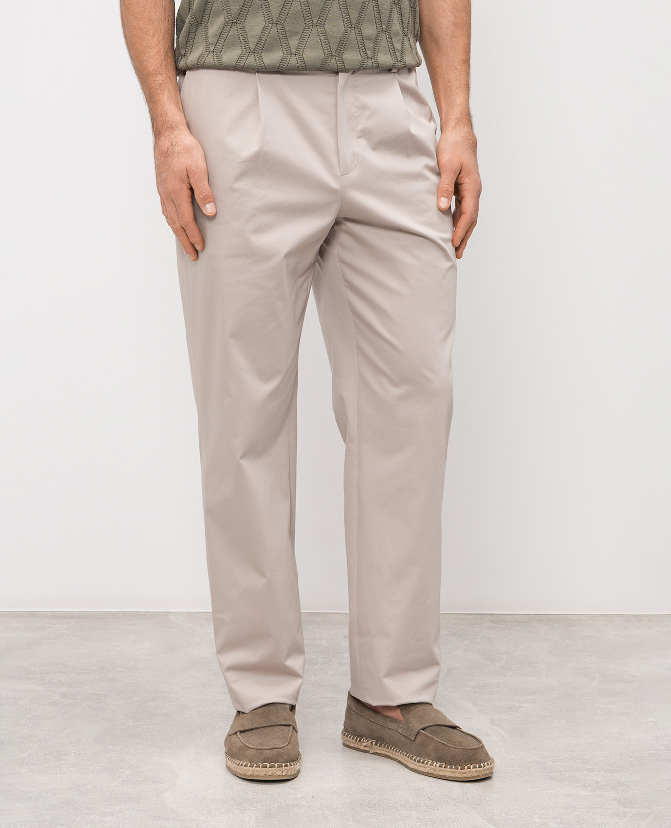 Gray pants Agnona 3