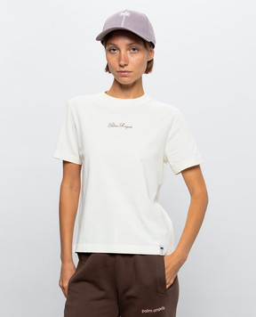 Palm Angels Purple cap with logo embroidery PAWLB001FB010w