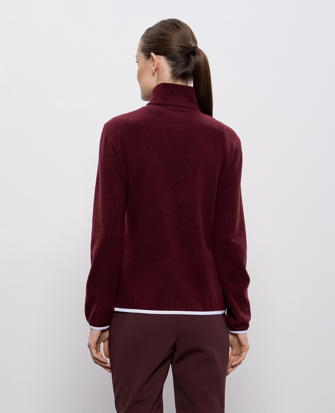 

Burgundy cashmere jumper Brunello Cucinelli