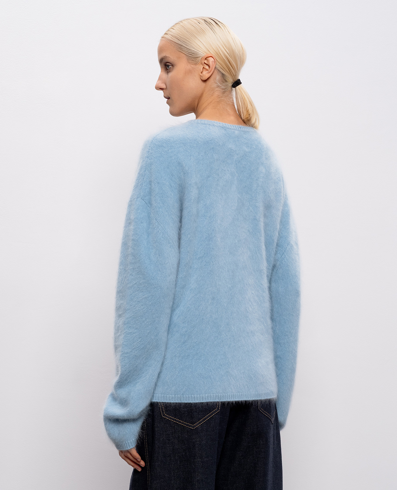 Margareta blue cashmere pullover LISA YANG 4