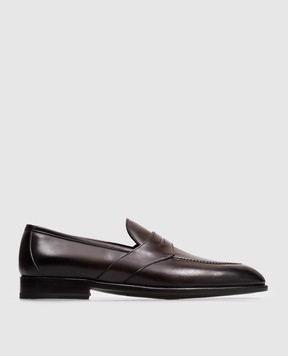 Stefano Ricci Brown leather loafers UO02C2331VLN