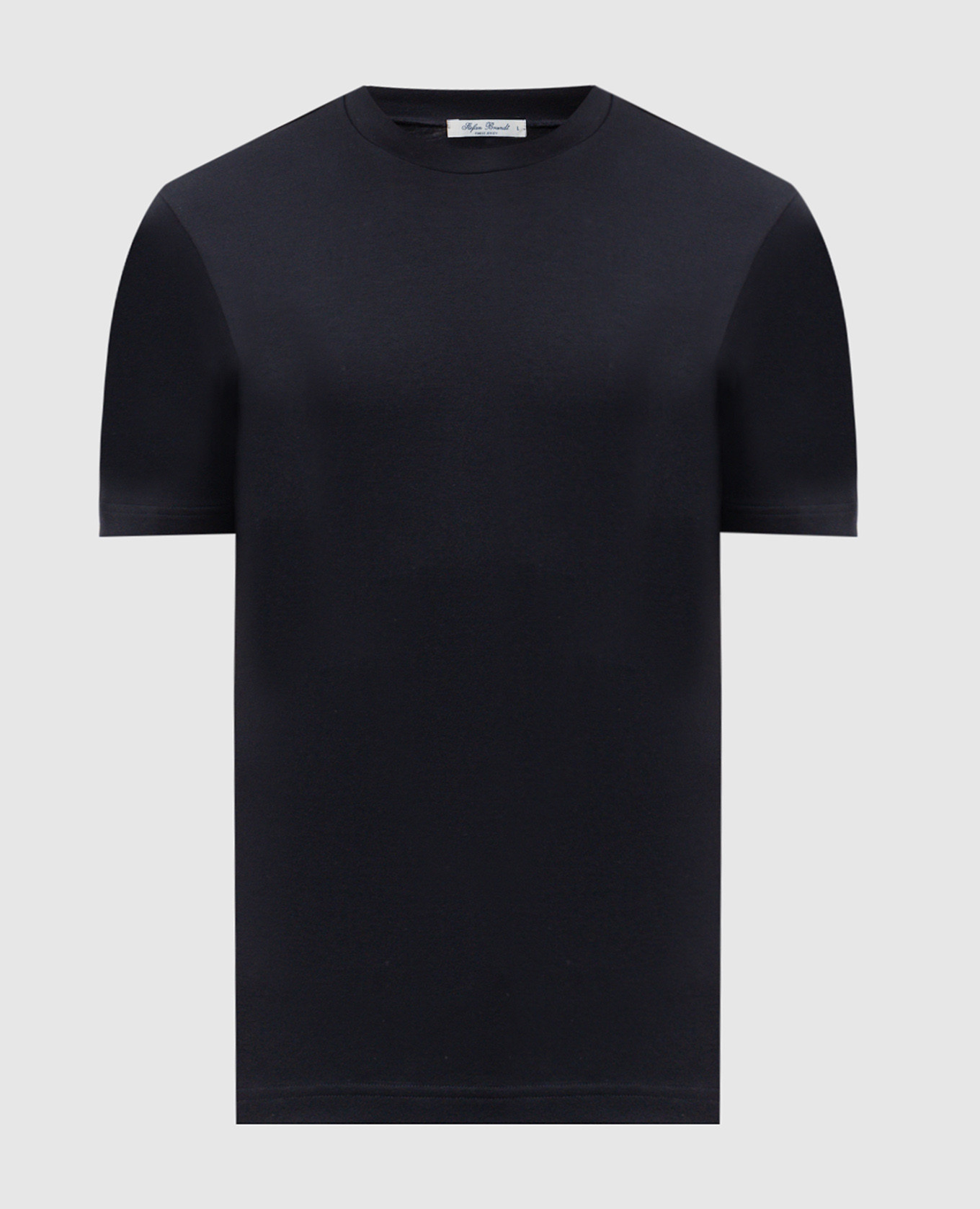 Blue cotton T-shirt