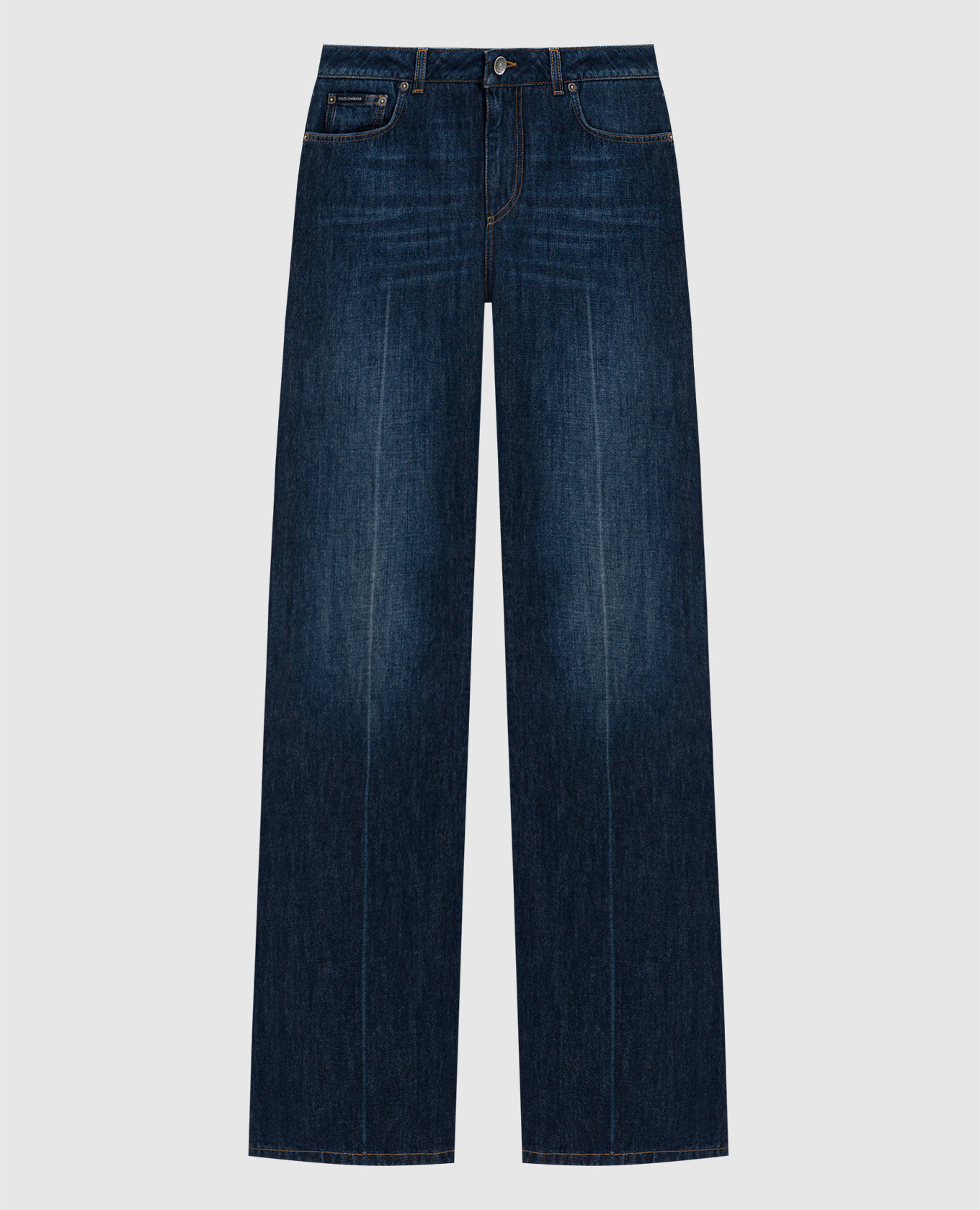 Blue jeans with a worn effect Dolce&Gabbana