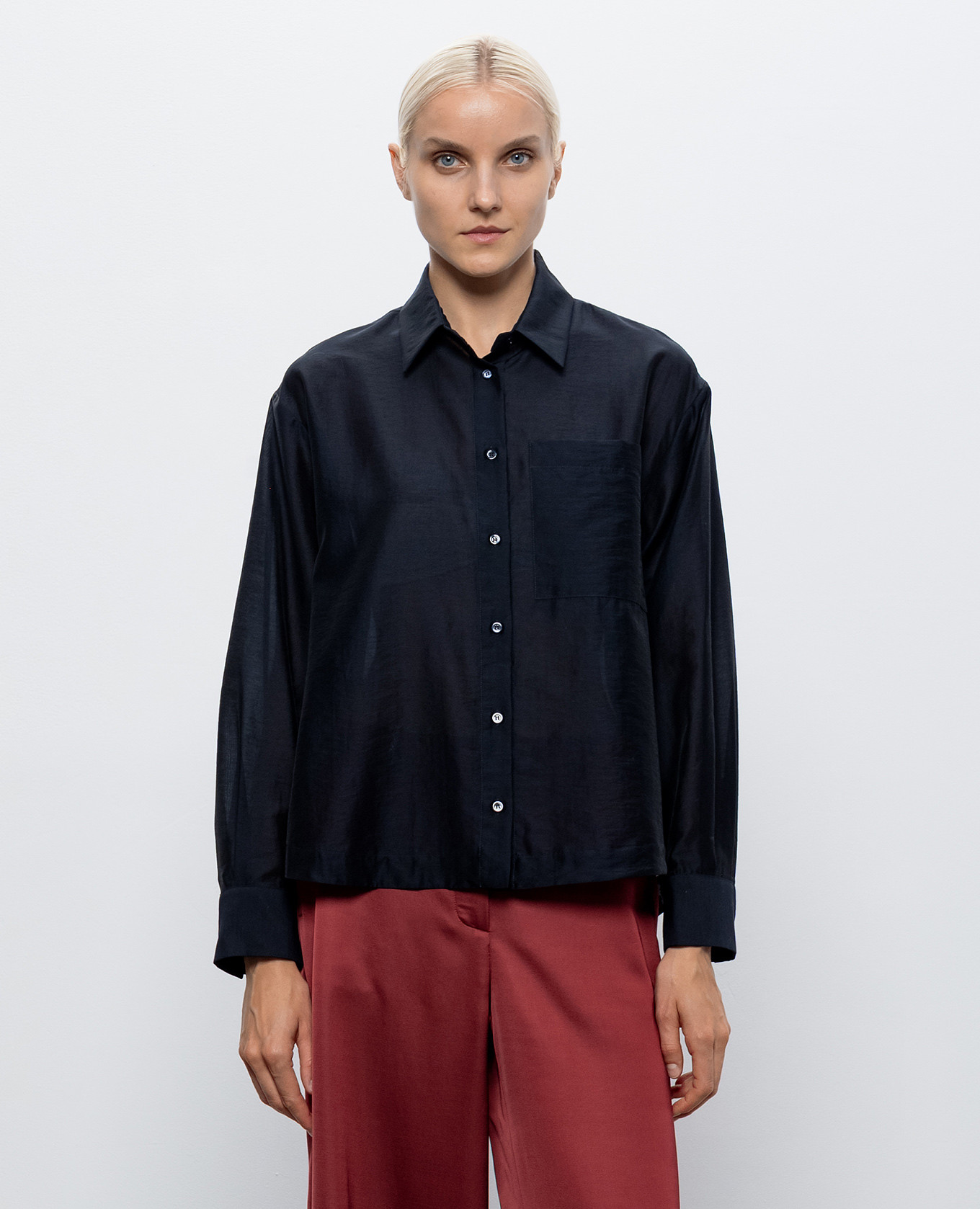 Blue blouse Peserico 3