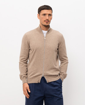 Brunello Cucinelli Beige cashmere cardigan M2200106