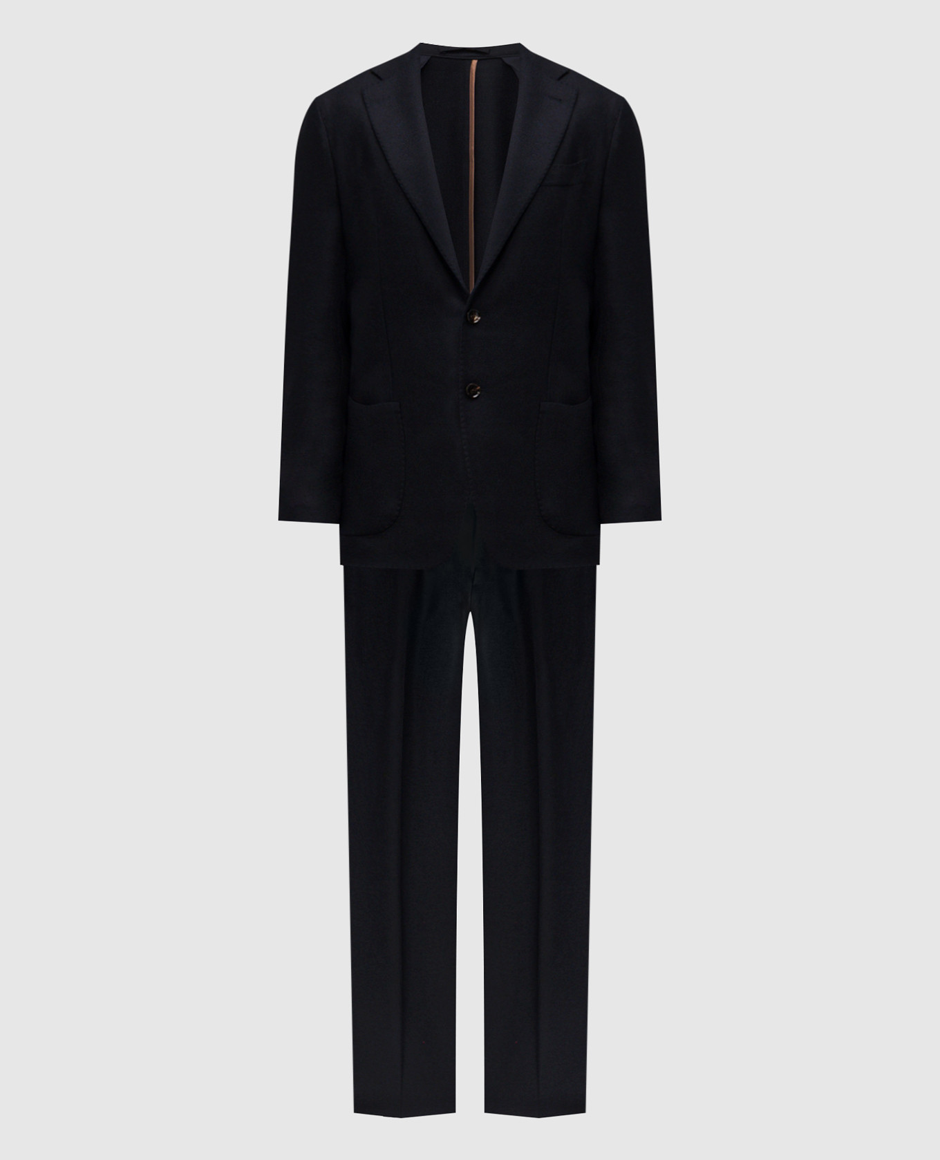 

Blue wool and cashmere suit Enrico Mandelli
