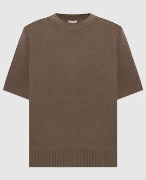 JOSEPH Meli beige cashmere and wool top JF010126