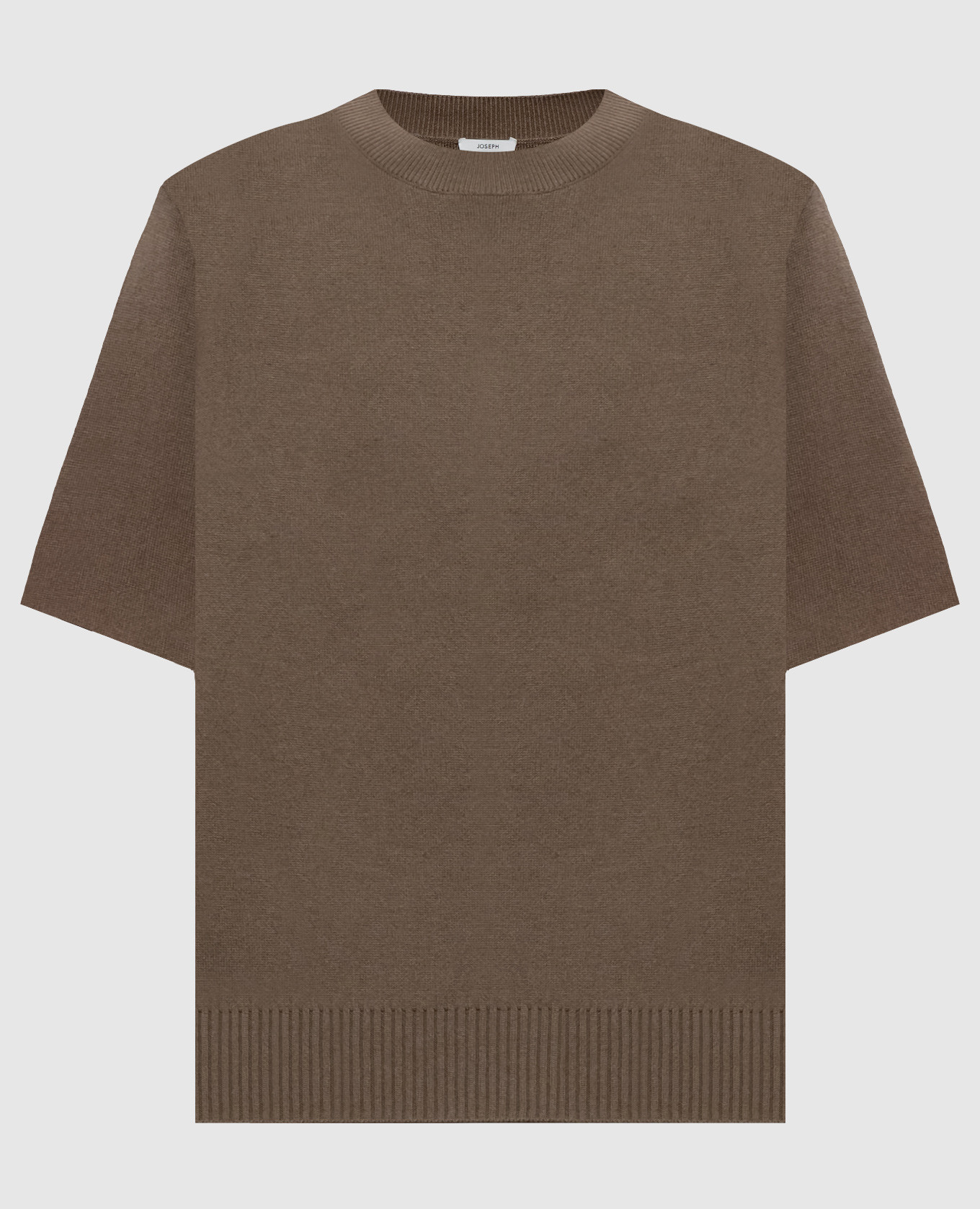 Meli beige cashmere and wool top