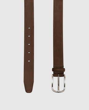 Pini Parma Brown nubuck belt BELTNABRW
