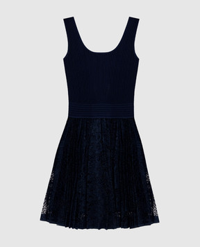 Simkhai Blue dress with lace 2261251PK