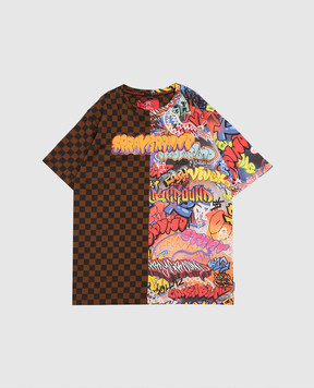 Sprayground Makes The World Round Split Kids T-Shirt SPY1438