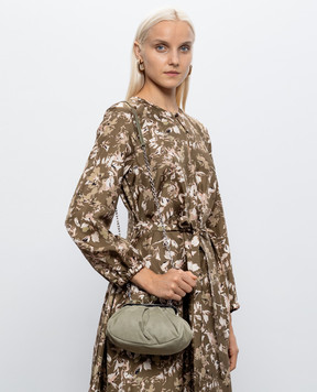 Max Mara Weekend Green suede bag KAVALOIS WKAVALOIS