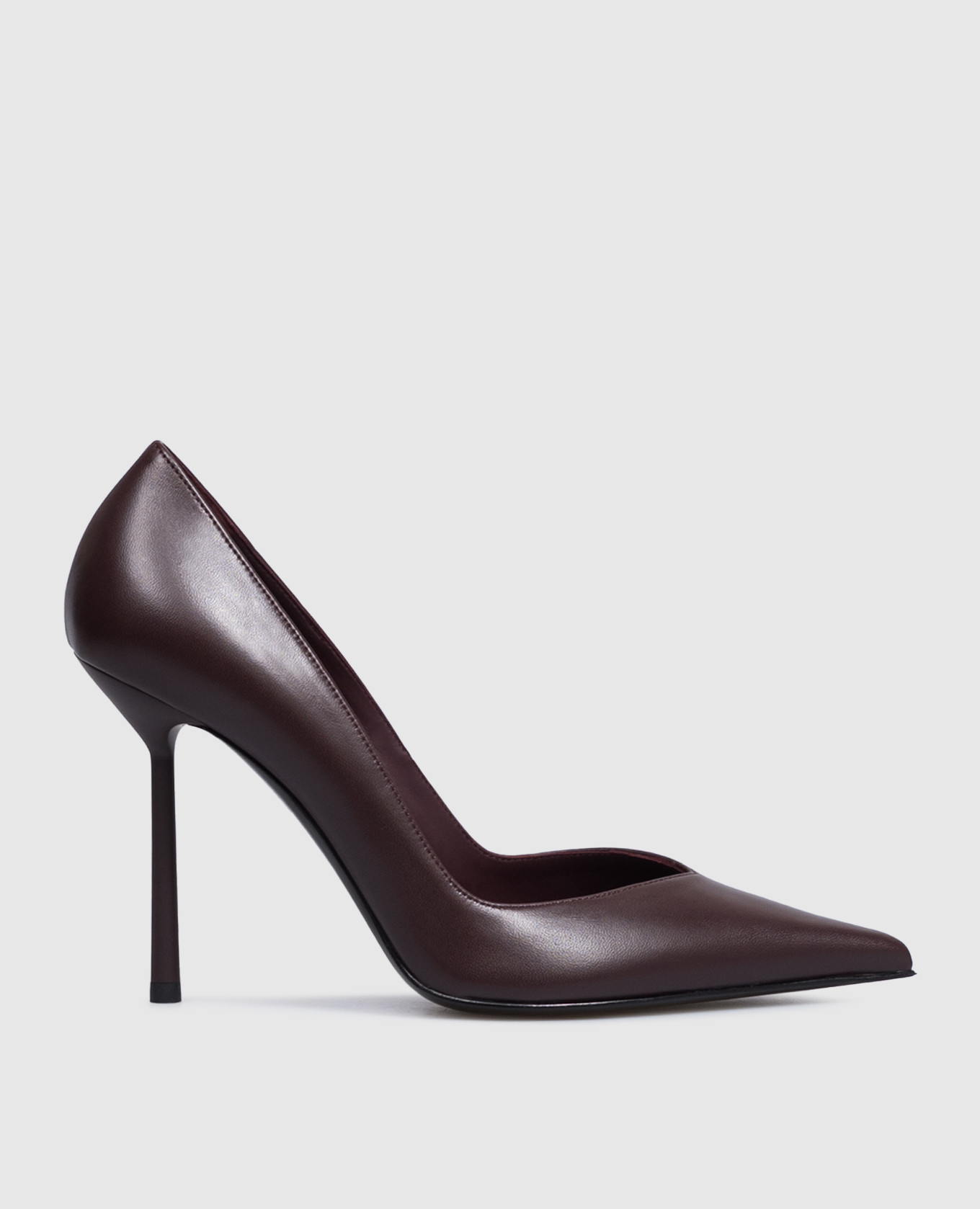 Vivienne burgundy leather shoes