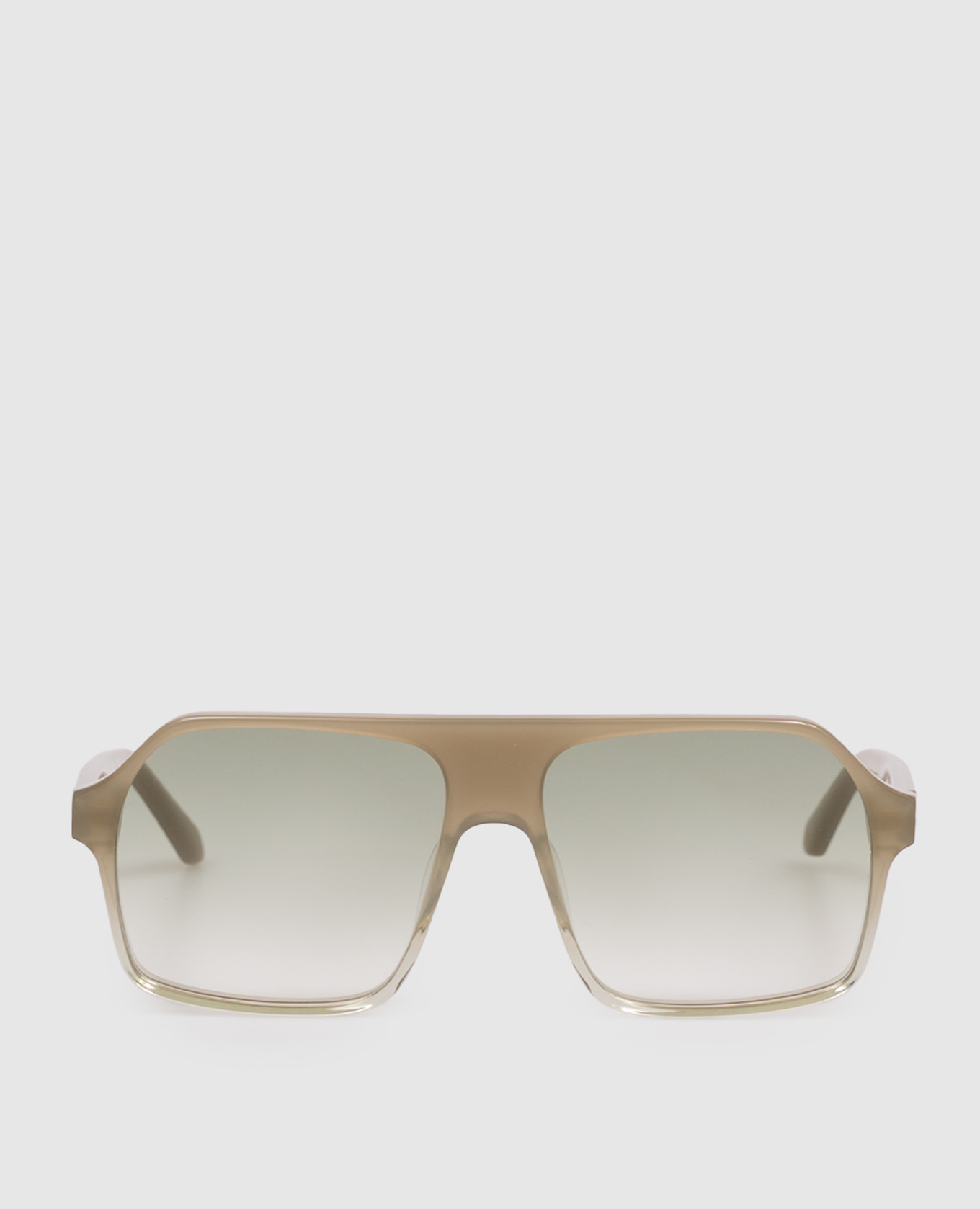 

Beige gradient sunglasses Palm Angels