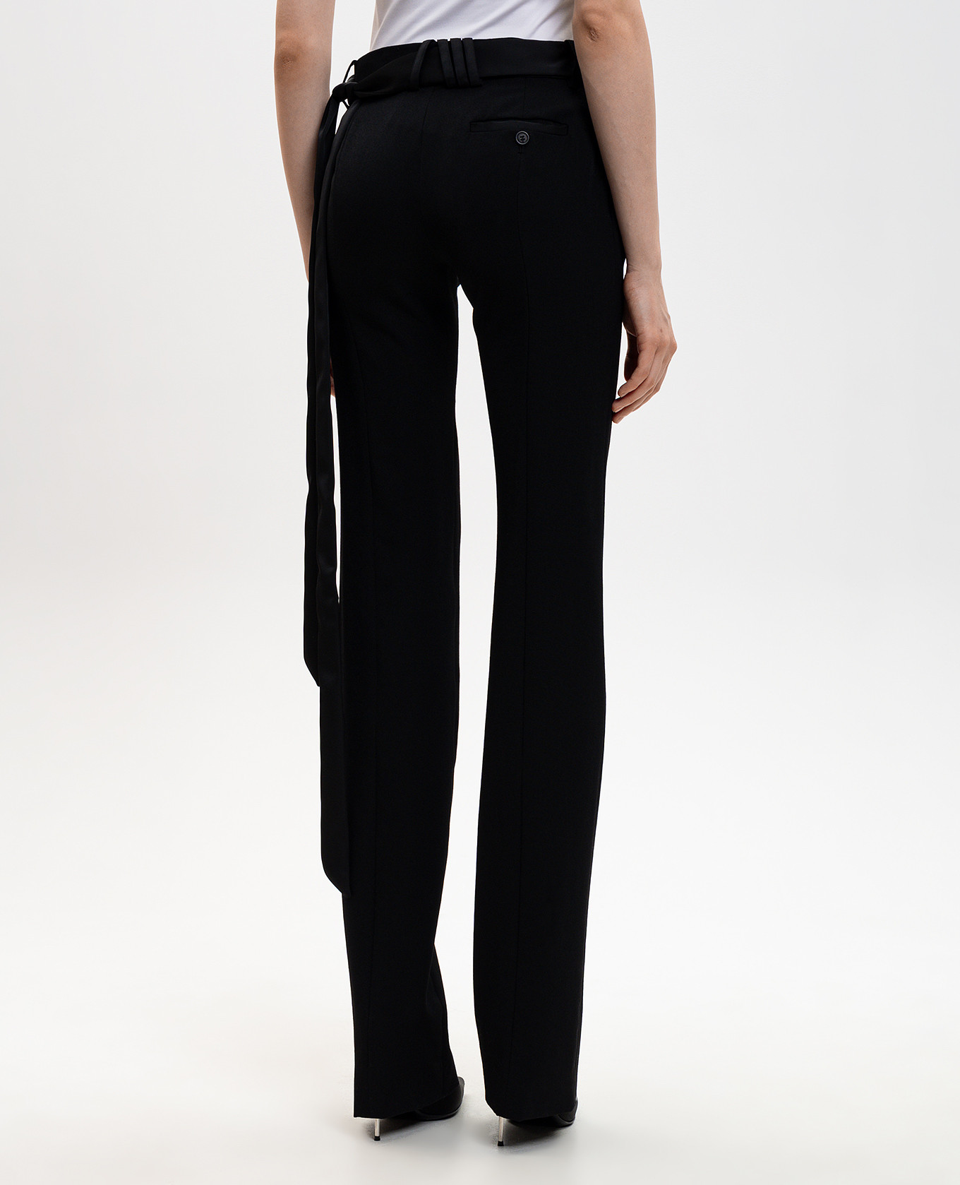 

Black wool pants The Attico