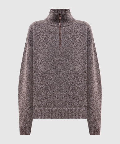 Brown wool sweater