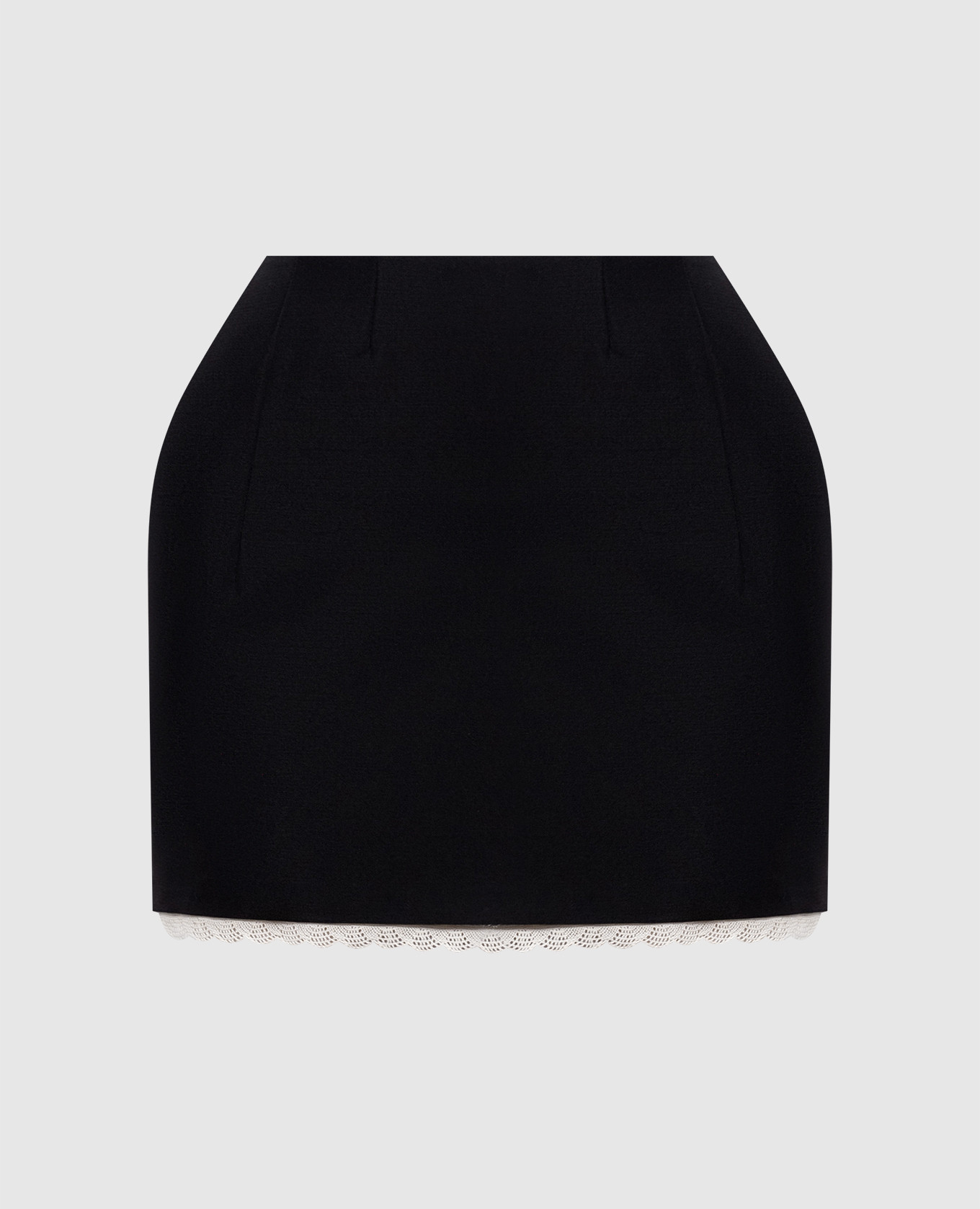 

Black wool mini skirt Magda Butrym
