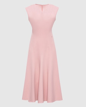 Nissa Pink midi dress RZ16445