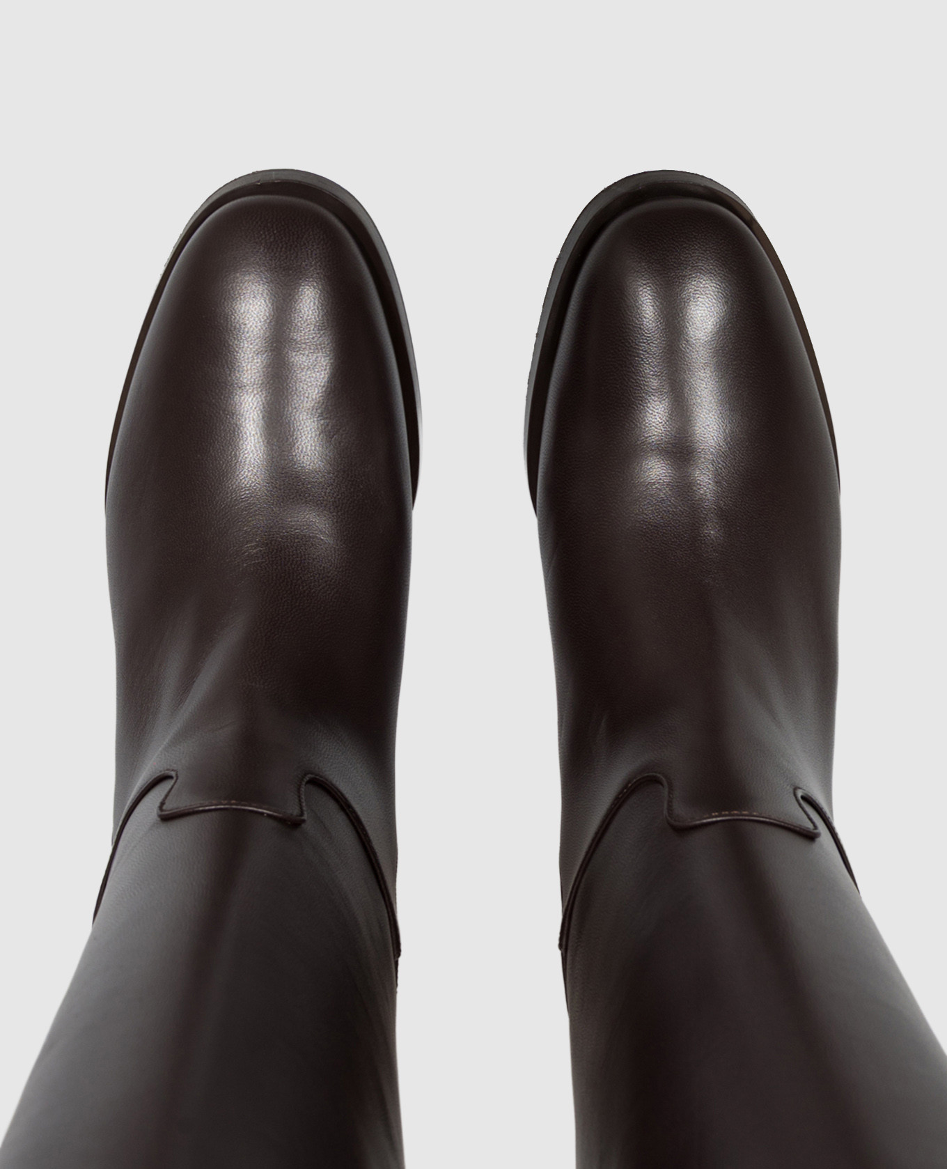 Brown leather boots CHARLOTTE Le Silla 4