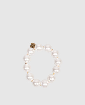 Dolman Bijoux White beaded bracelet 33783