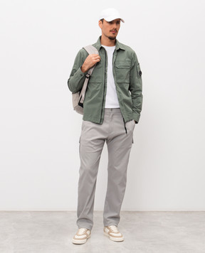 C.P. Company Metropolis Green cargo pants LPA037A110407A
