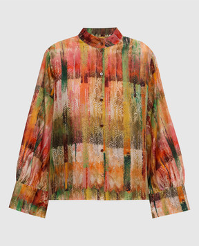 Momoni Franklin silk blouse MOSH04002MO