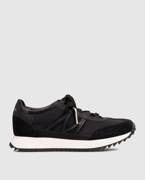 Moncler Black Pacey2 logo combo sneakers L209A4M00130M7280