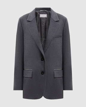 Peserico Gray jacket with wool A0124108846