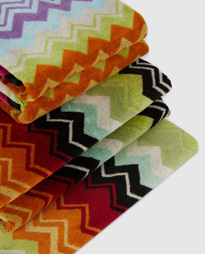 Missoni Home Giacomo patterned terry towel set 5 pcs 1G3SP99828