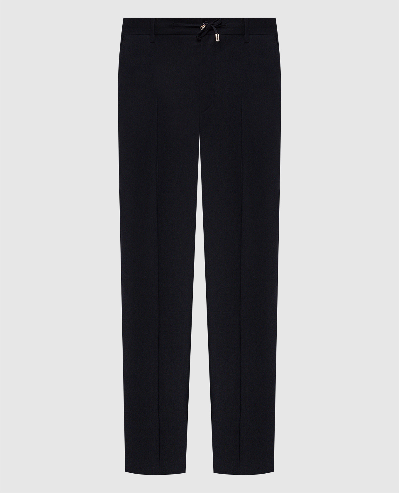 Blue wool pants