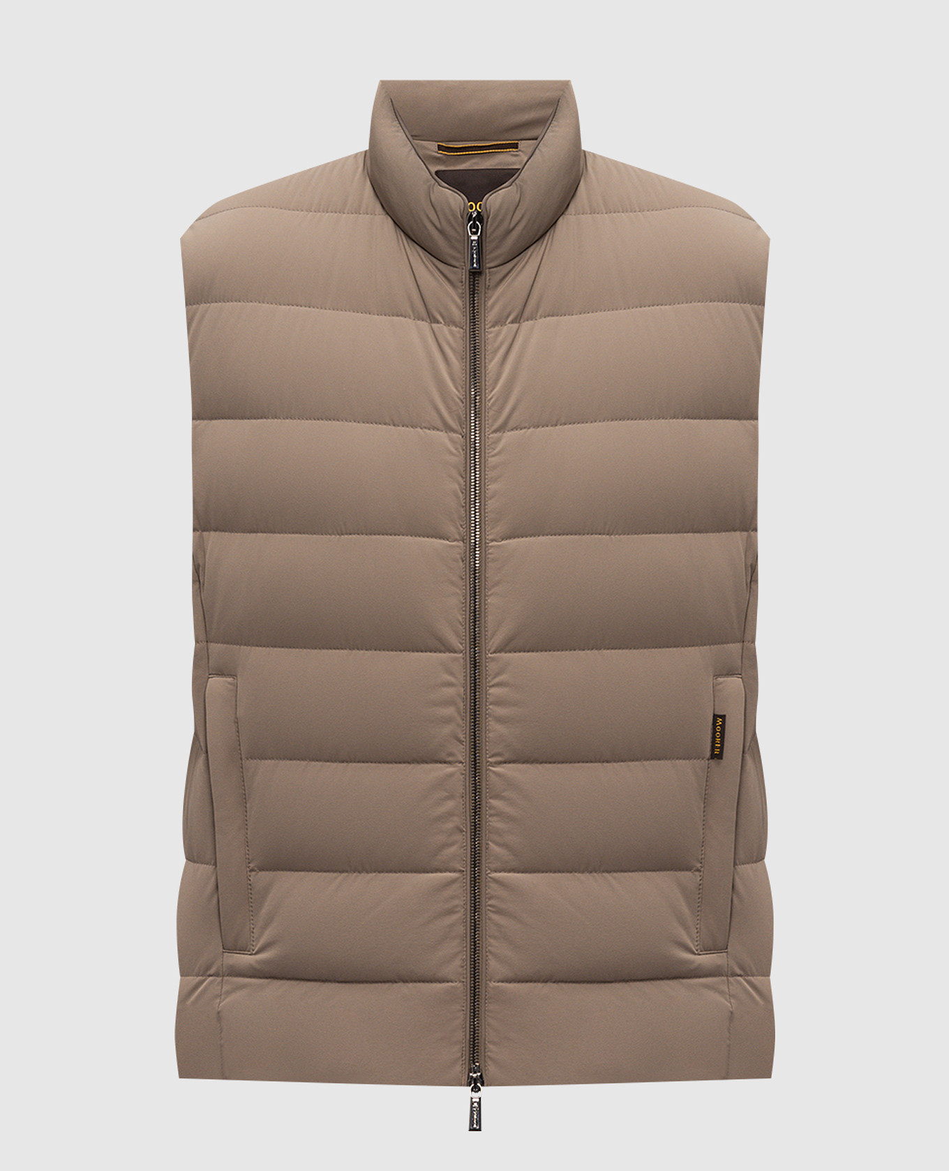 Brown down vest OLIVER