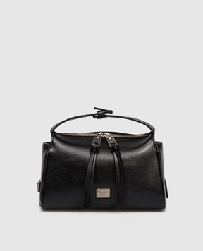 Dolce&Gabbana Black leather bag Vittoria BB7889AW118