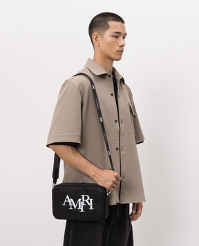 AMIRI Black bag with logo embroidery AM5BA001
