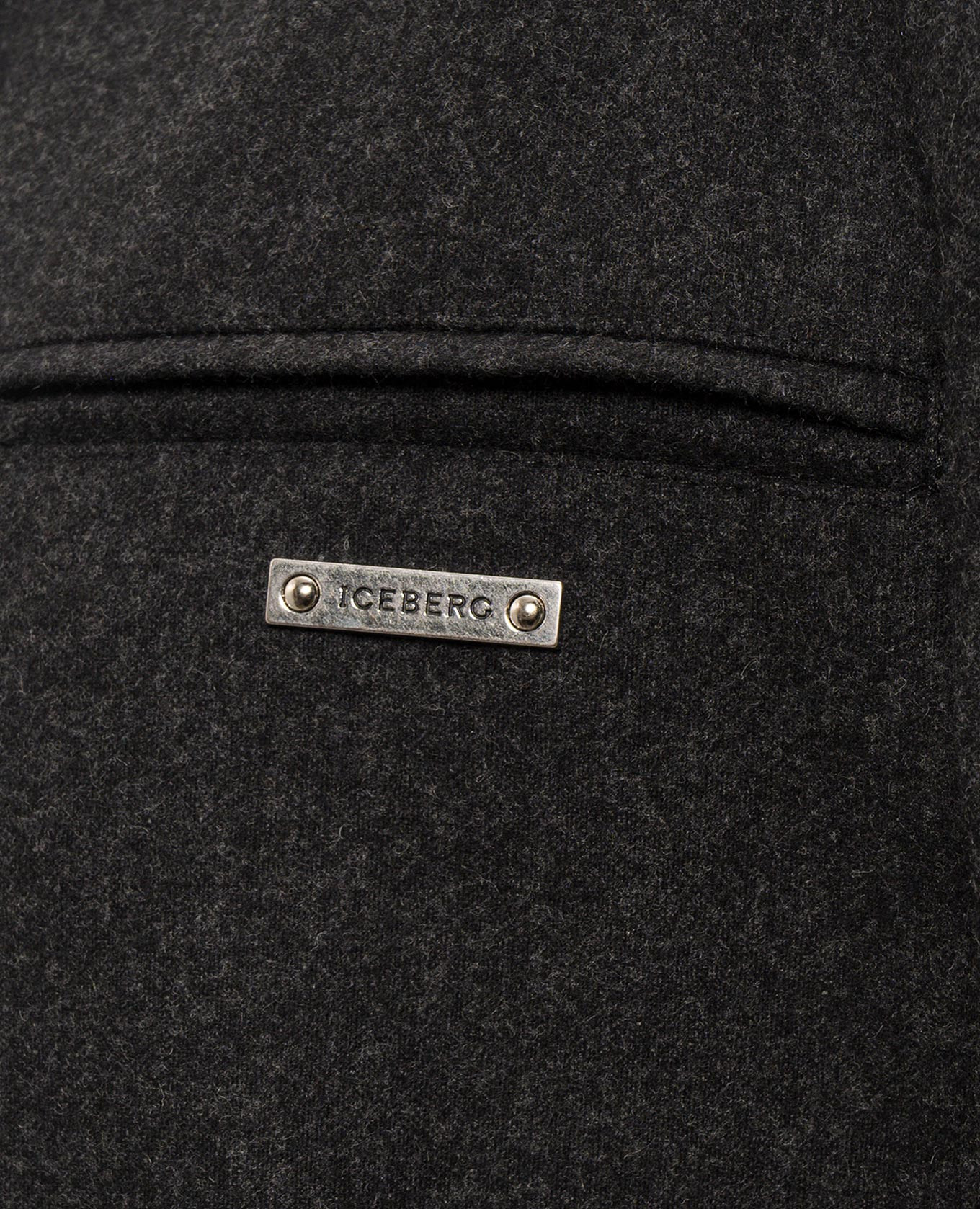 Gray shirt with wool Iceberg 5