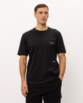 C.P. Company Metropolis Metropolis Series Black T-Shirt with Print LTS050A006370W