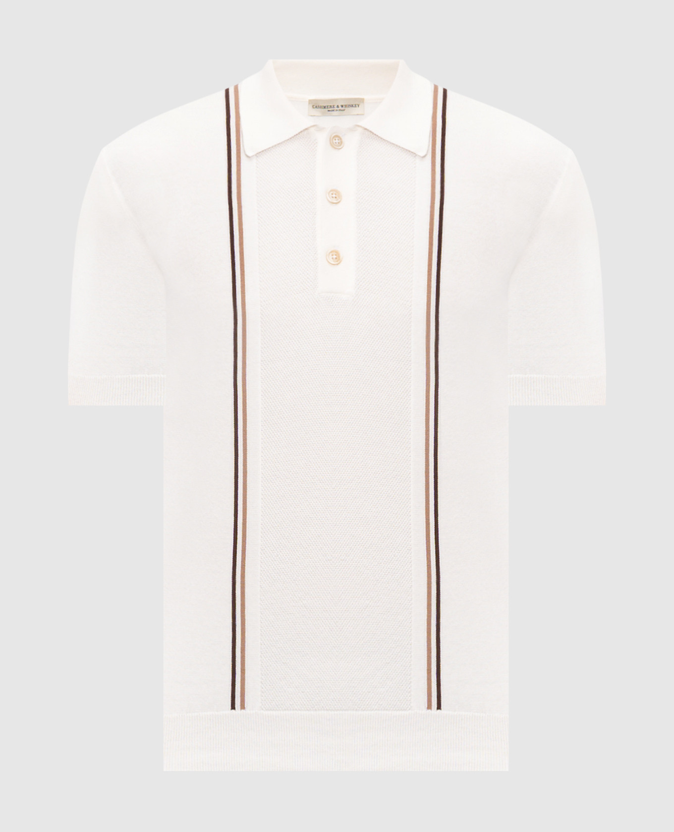 Ivory polo shirt